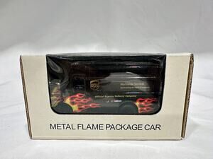UPS Metal Flame Package Car NASCAR Promo Diecast Truck Sealed w/ Box